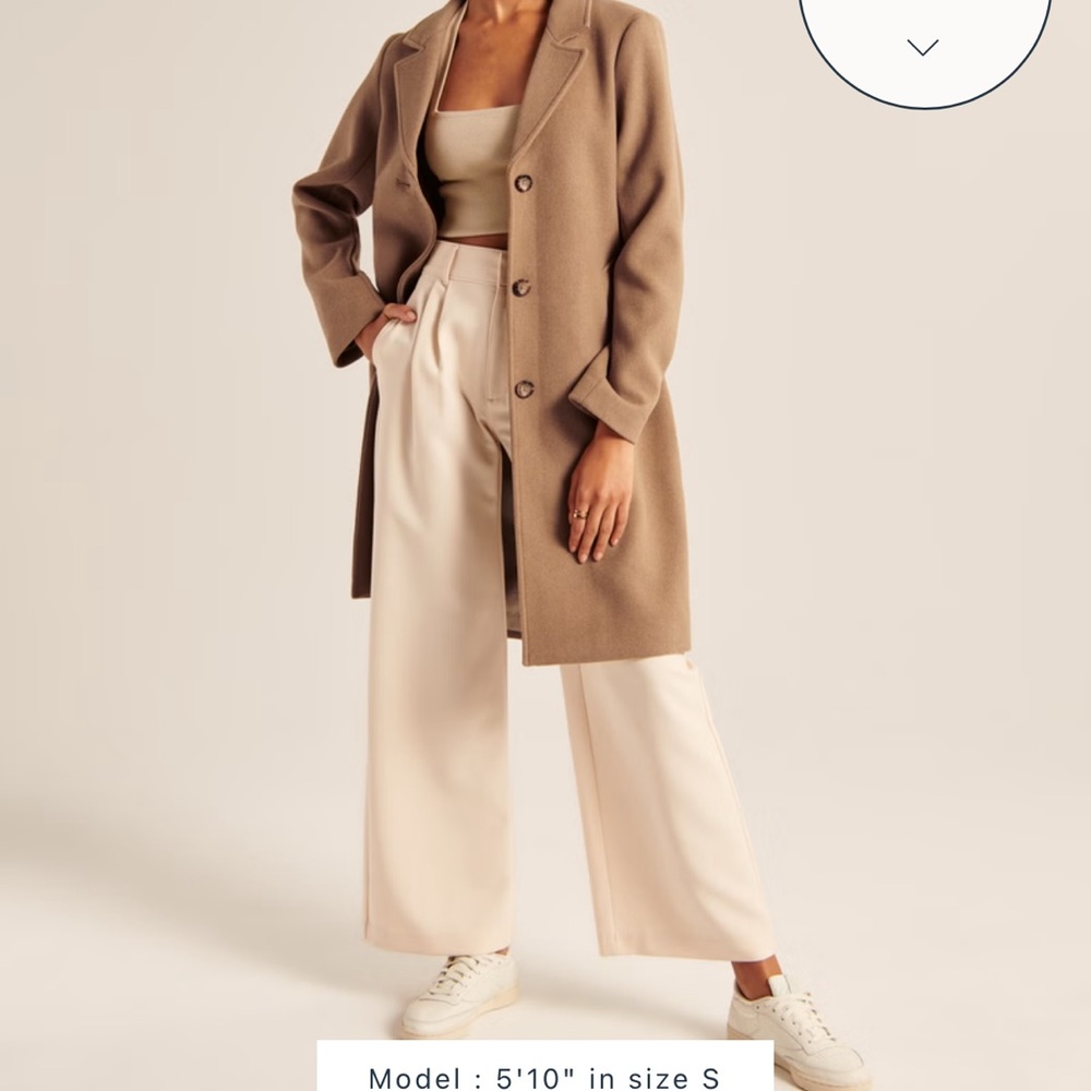 Wool dad Abercrombie coat - Picture 2 of 7